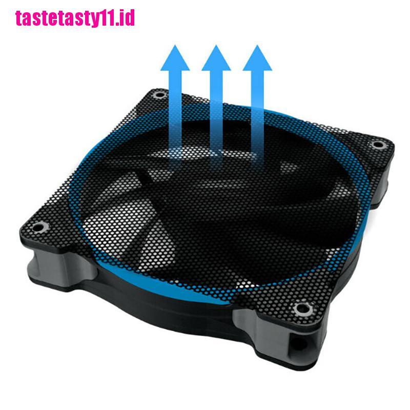 5 Pcs Jaring Filter Debu Bahan PVC Ukuran 8cm Untuk Kipas PC