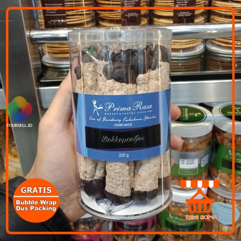 Prima Rasa - Bokkepotjes / Kue Kaki Kambing Kemasan Tabung (PACKING AMAN) - Primarasa Bandung Oleh O
