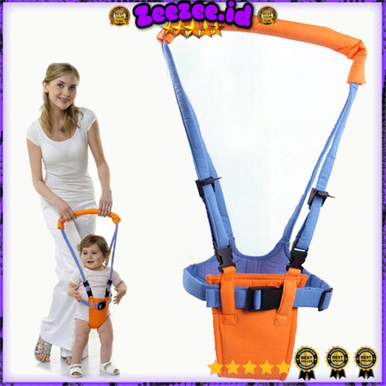 Alat Latihan Jalan Bayi Baby Moon Walker Assistant Harnesses - Orange