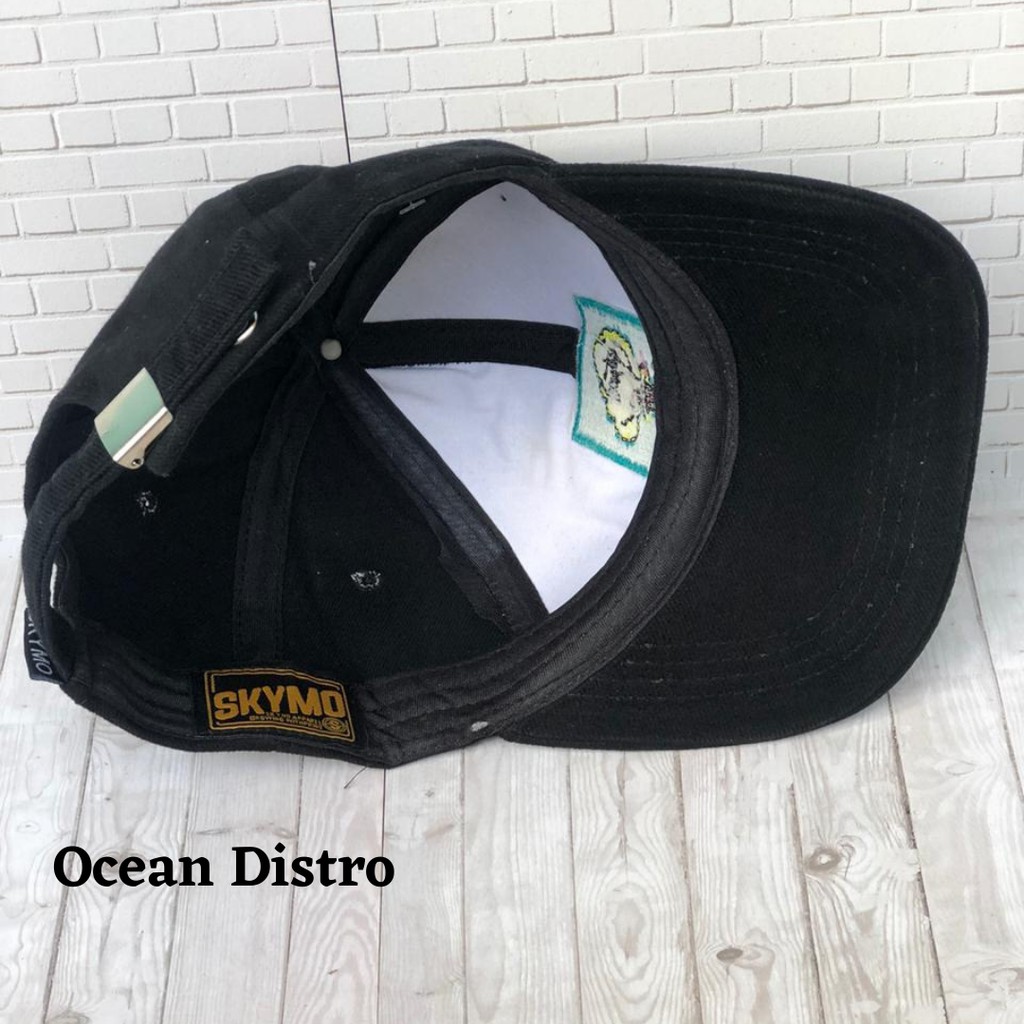 Topi Distro Pria/Topi Bordir SKYMO Original New Model/Topi rapper/Topi Keren