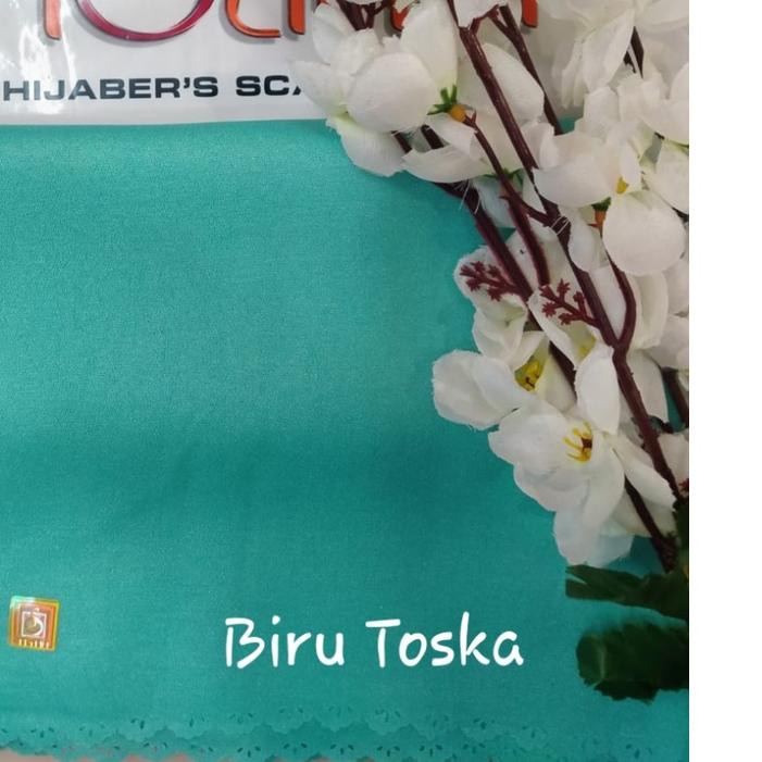 kerudung hijab / jilbab segi empat SHINAR GLAMOUR glitter glowing lasser cut ansania dan azara origi