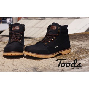 SEPATU BOOT PRIA TOODS SUBZERO 03 BLACK DENIM TOTOSURYO x TOODS FOOTWEAR SEPATU BOOTS SEPATU PRIA