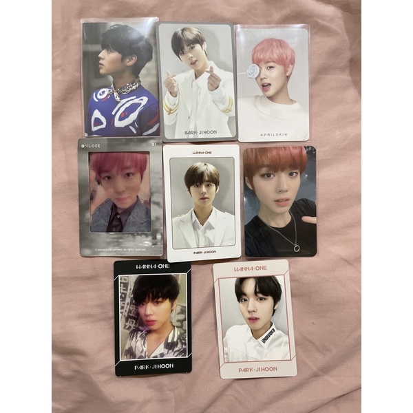 Park Jihoon Wanna One Photocard
