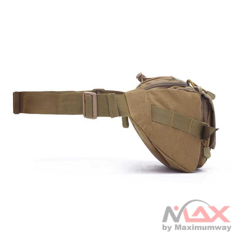 Tas Pinggang Militer Anti Air Tentara Bahan Oxford Tas Pria Cowo Macho Cowok Keren Tactical Waist bag Waistbag Waterproof Tas Pinggang Taktis Mendaki Memancing Olahraga Berburu Berkemah Tas Sabuk Olahraga Tas Militer Tentara Pria