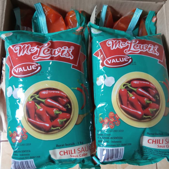 

Sos sambal MC LEWIS CHILI 1KG