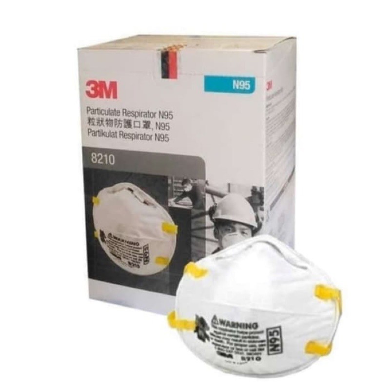 Masker 3M 8210 | 3M Aura 9320A+ | 3M Vflex 9105 Harga perbox