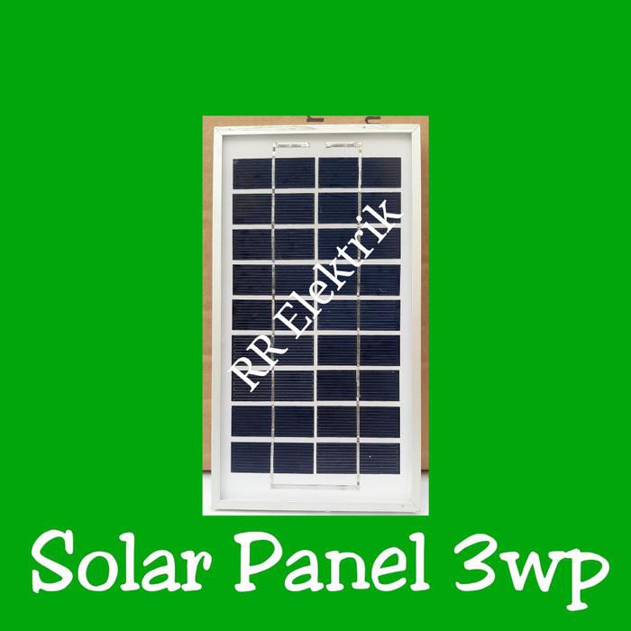 Solar Panel Solar Cell Panel Surya Gh 3Wp Polycrystalline 3 Wp Poly & 5wp
