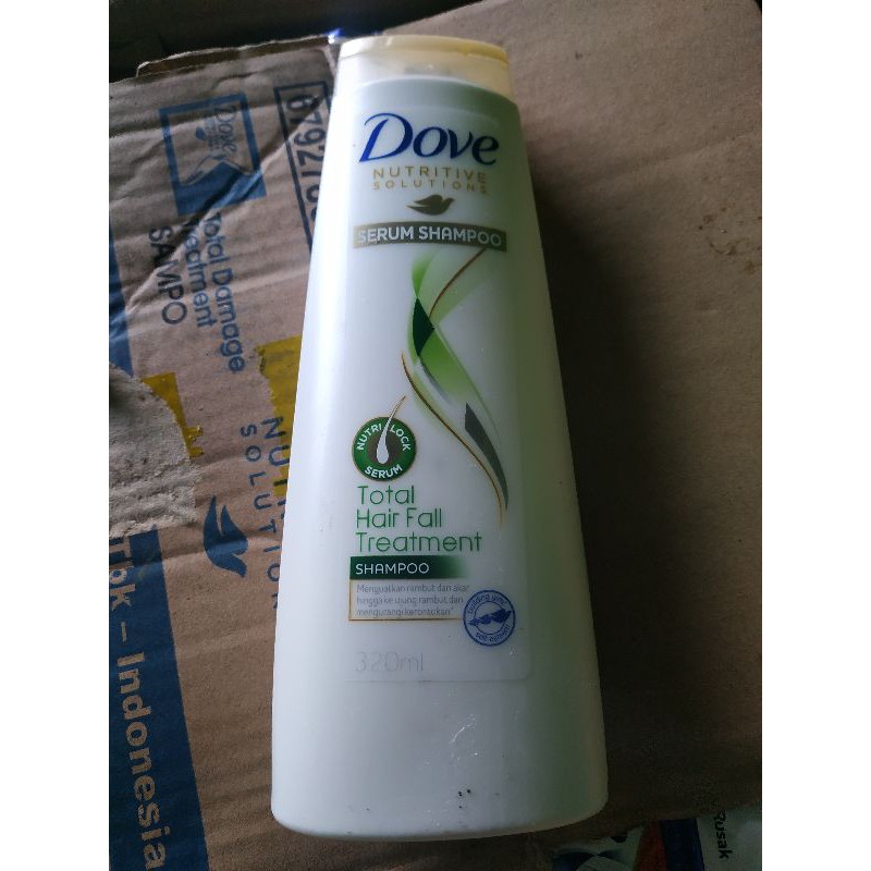 Shampo Dove total hair fall treatment 320ml