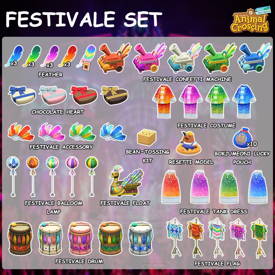 Jual Festivale Item ACNH Animal Crossing Shopee Indonesia