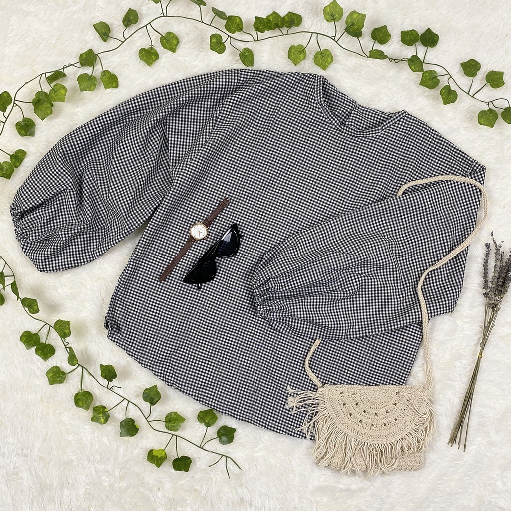 RISA BALON TOP - BAJU CEWEK - BAJU ATASAN WANITA - BAJU BALON TERBARU - BAJU LENGAN PANJANG