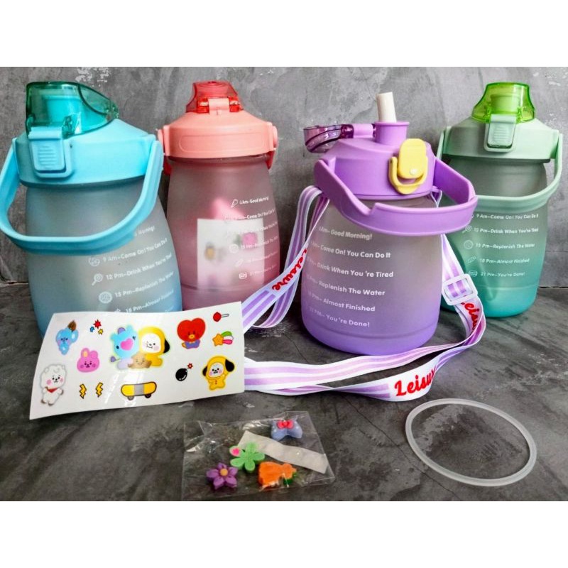 Botol Minum Botol Minum Viral 2liter Botol Minum Pelangi