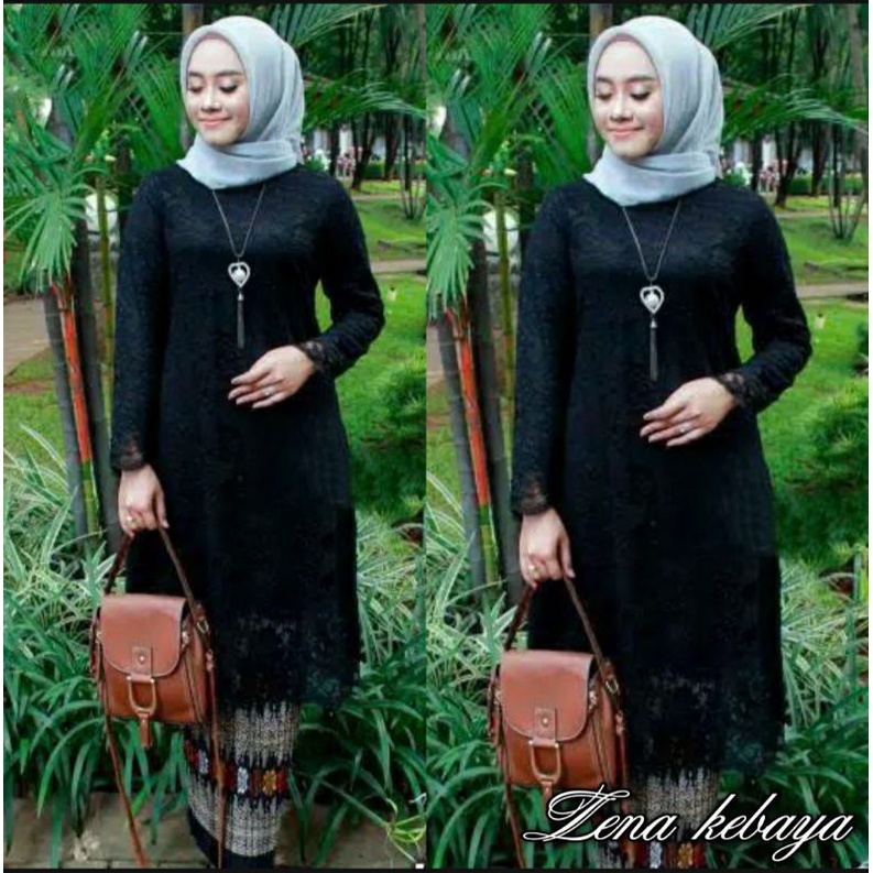 SET KEBAYA MODERN KEBAYA TUNIK BRUKAT  KEBAYA BRUKAT MODERN  KEBAYA PESTA