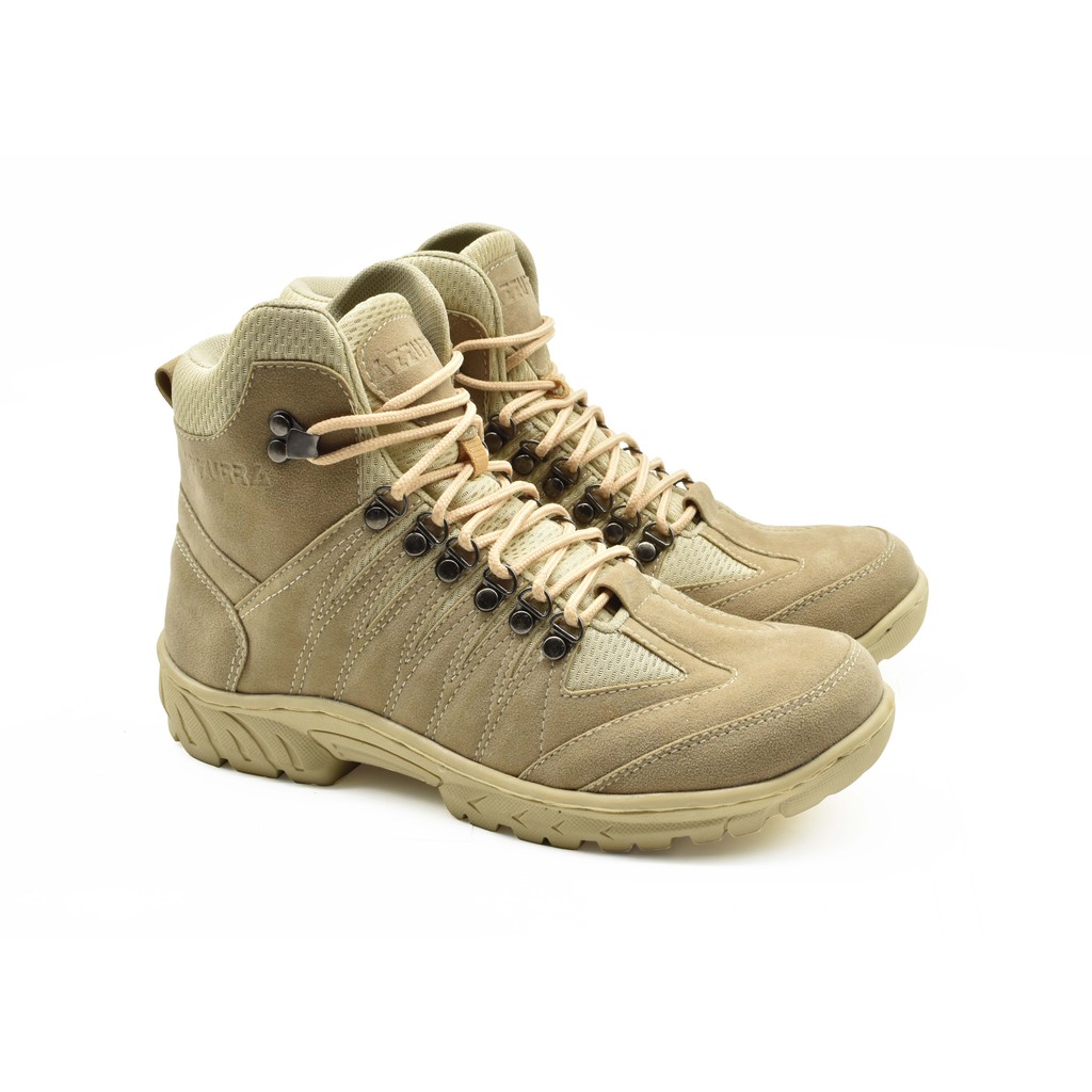 Sepatu Boots Pria Casual Sepatu Boots Pria Keren Bahan Suede Original Azzurra