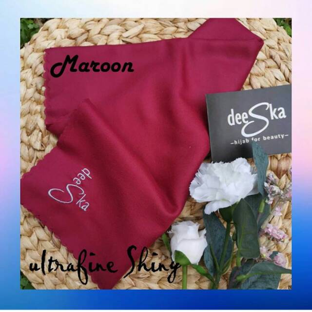 deeska scarves ori polos maroon