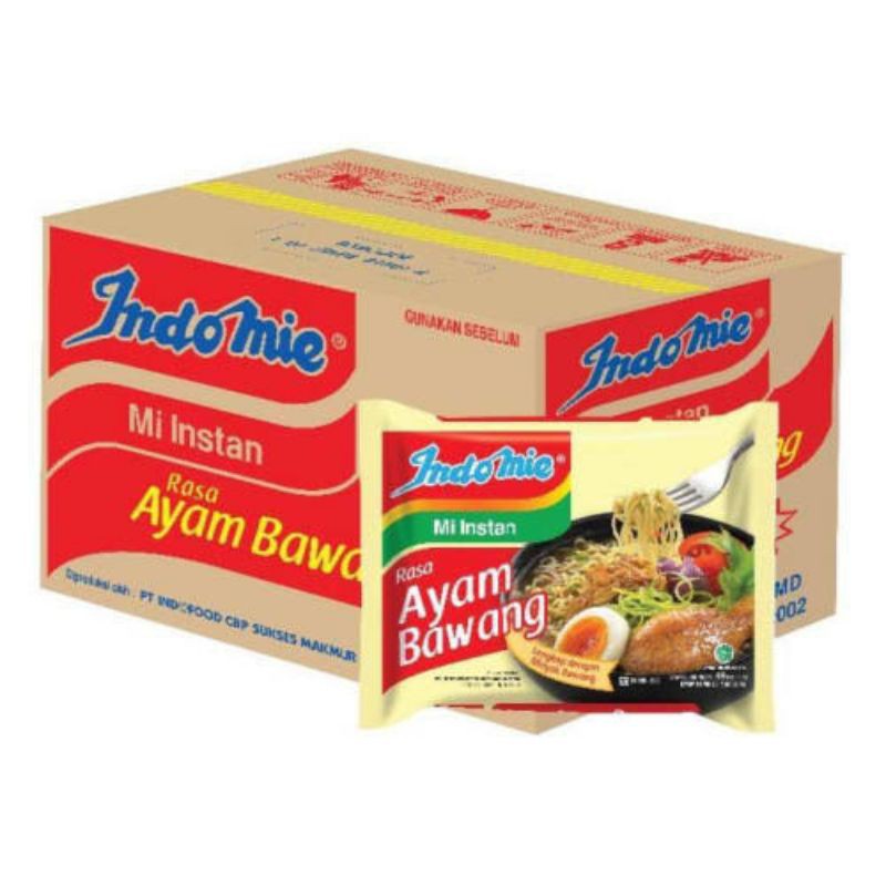

Indomie Ayam Bawang 1 Karton
