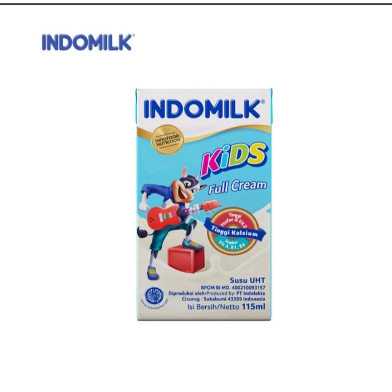 

Indomilk Kids Full Cream UHT 115ml