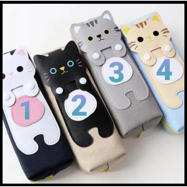 

Kotak Pensil Lucu / Tempat Make Up - Cat Edition