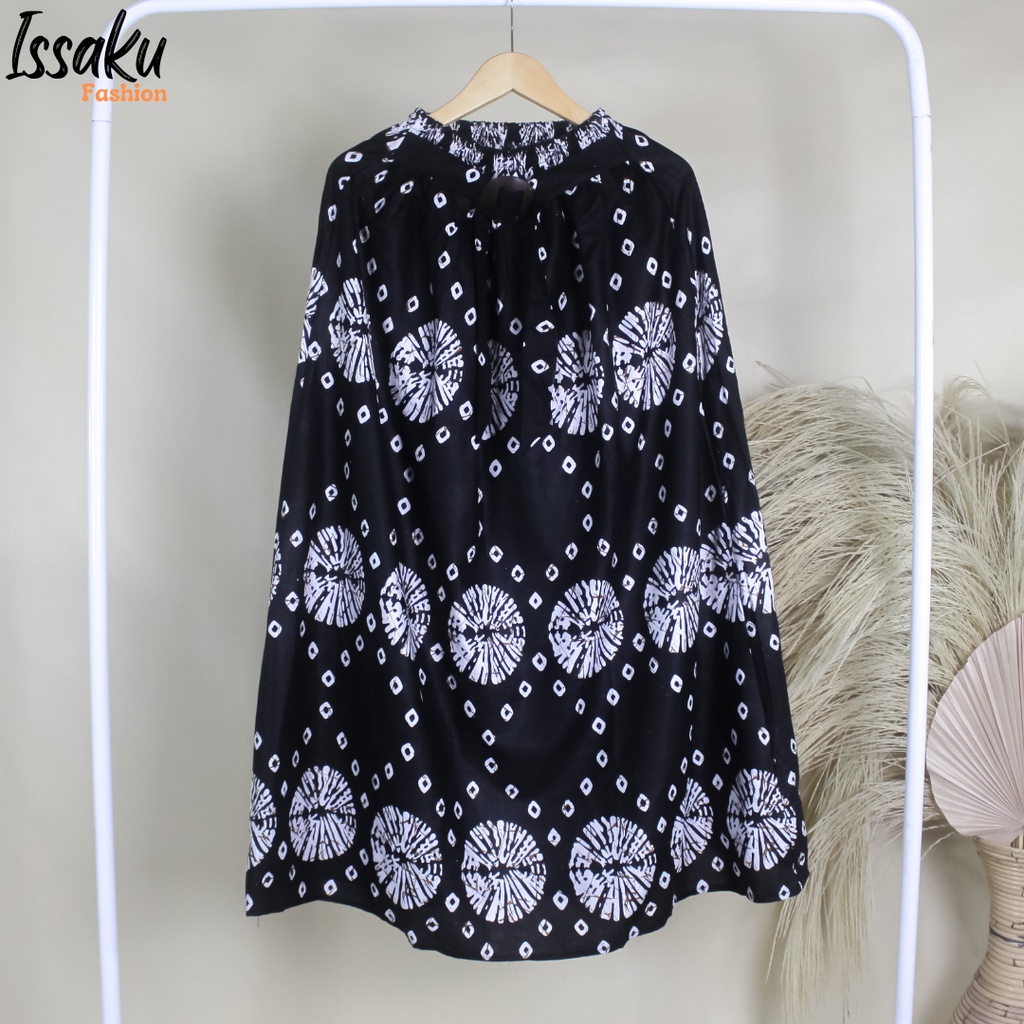 Rok Klok Payung Motif Batik Batik Klasik Kekinian-Kipas