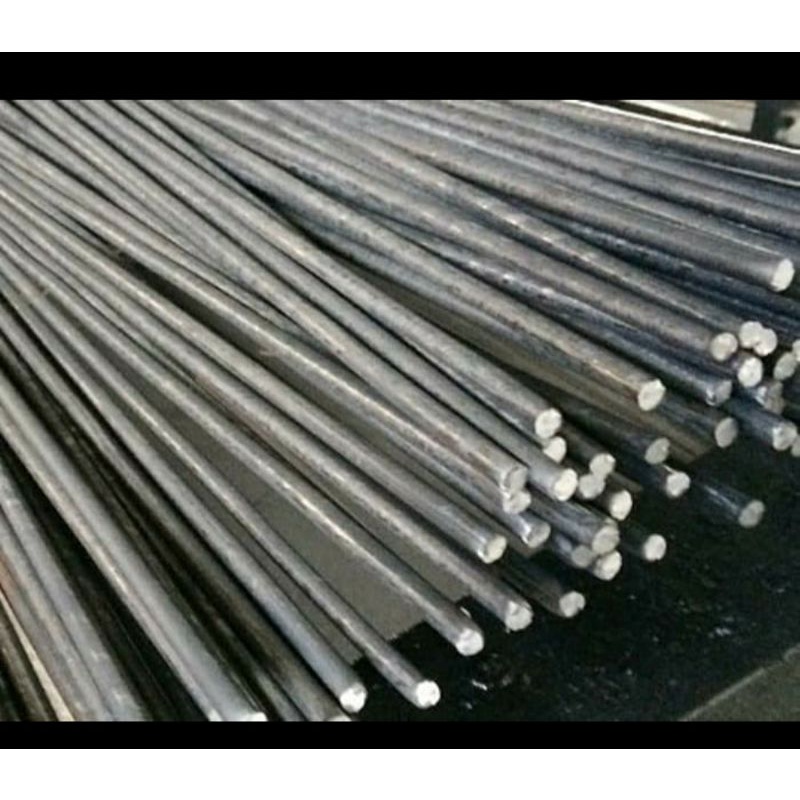 BESI BETON 6mm 6 mm x 12mtr meter mt POLOS TEKUK (JABODETABEK) *FREE ONGKIR