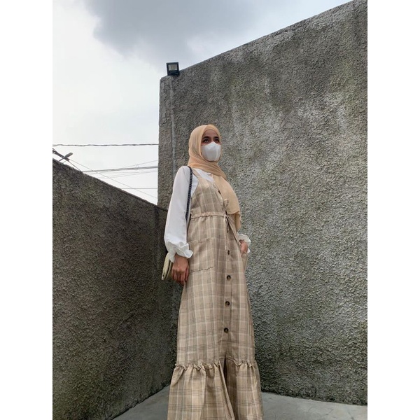 Nara Dress Gamis Dress Cantik Wanita