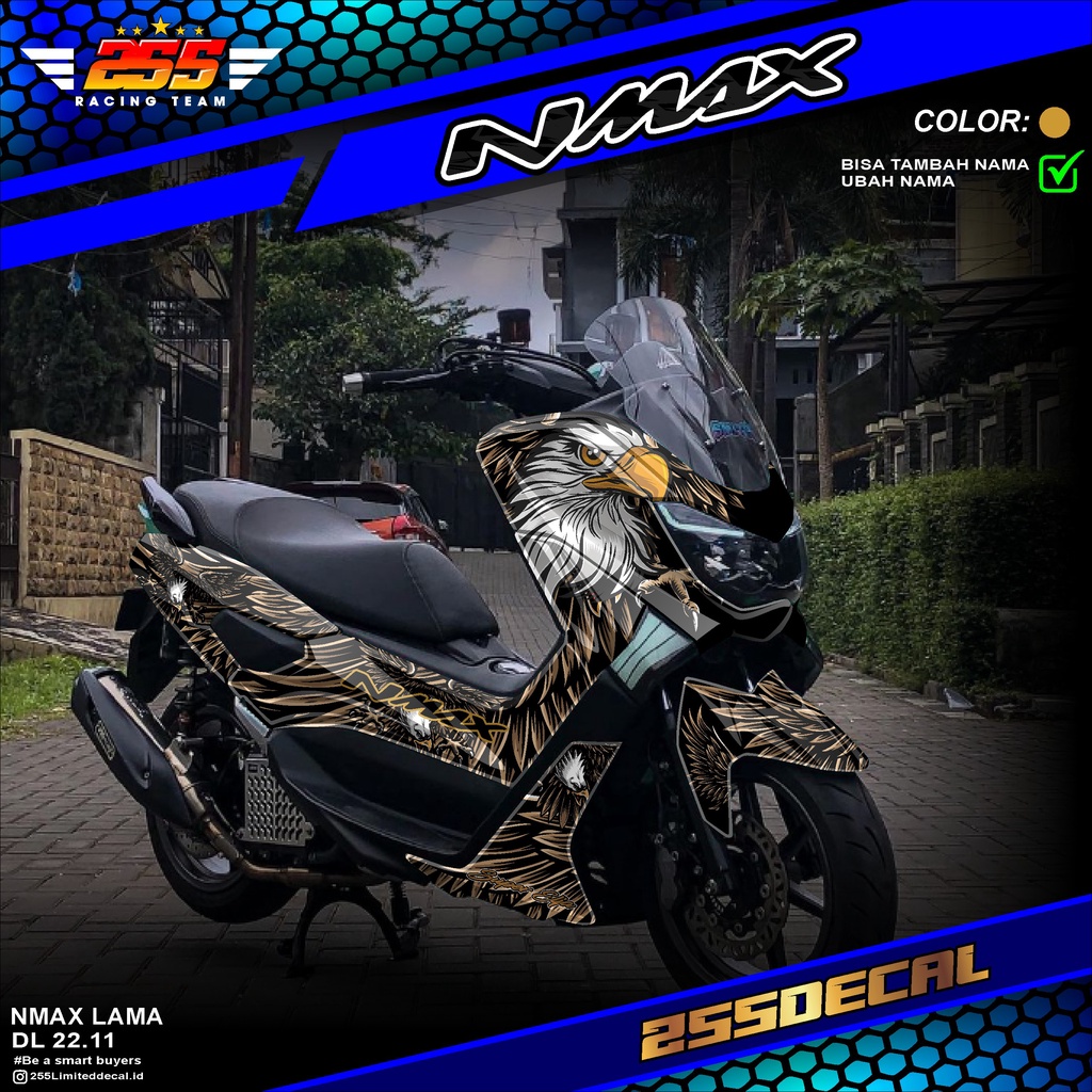 (COD) Decal Sticker Stiker Yamaha Nmax 2016 2017 2018 2019 Full Body FullBlok Dekal stiker Full Body