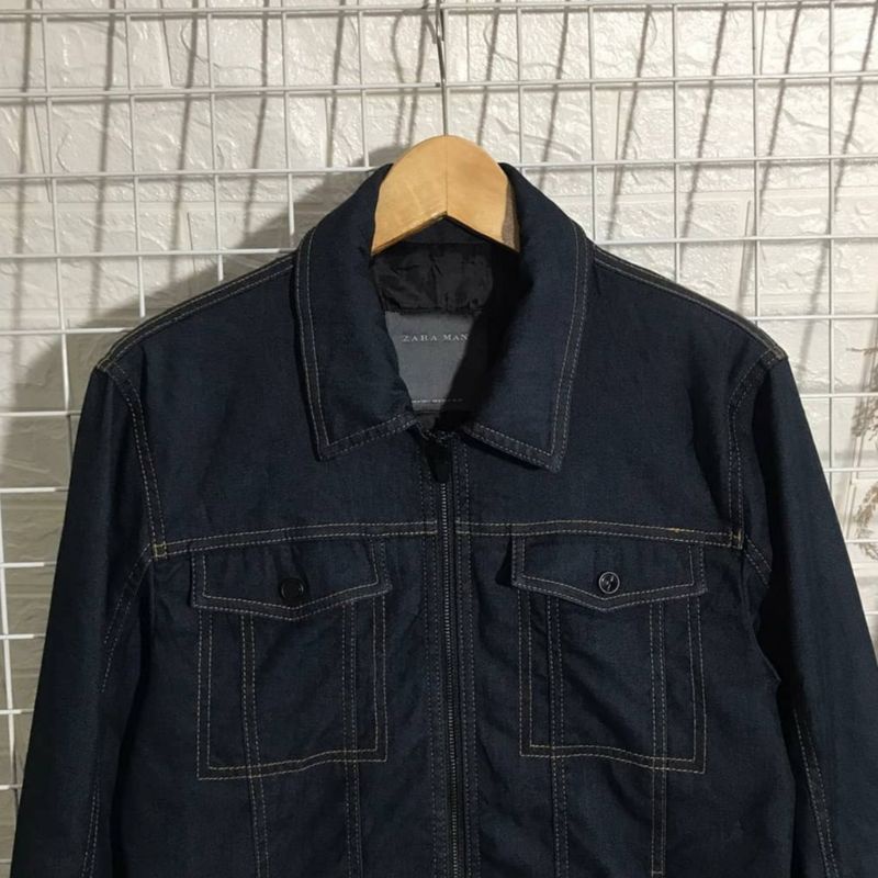 jaket denim zara man