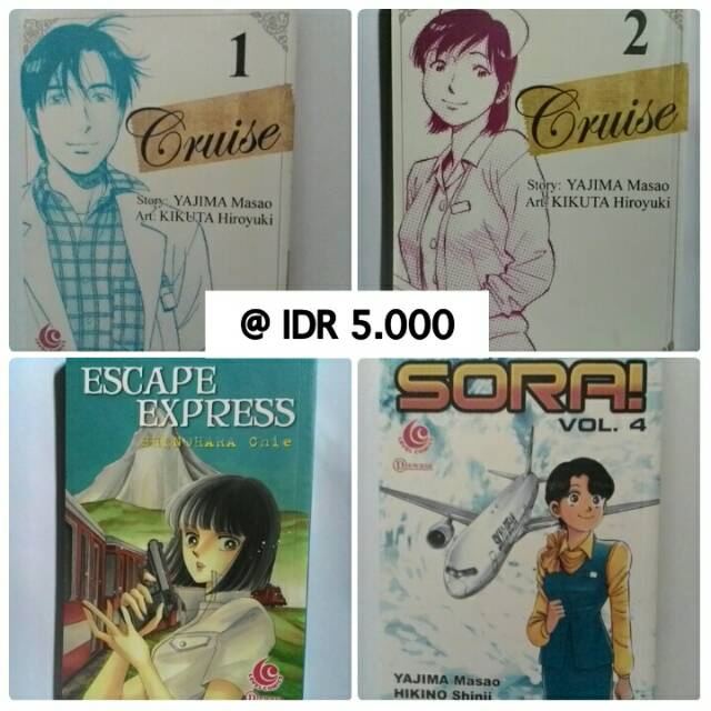 Komik One shot - Cruise 1 & 2,  Sora 4, Escape Express