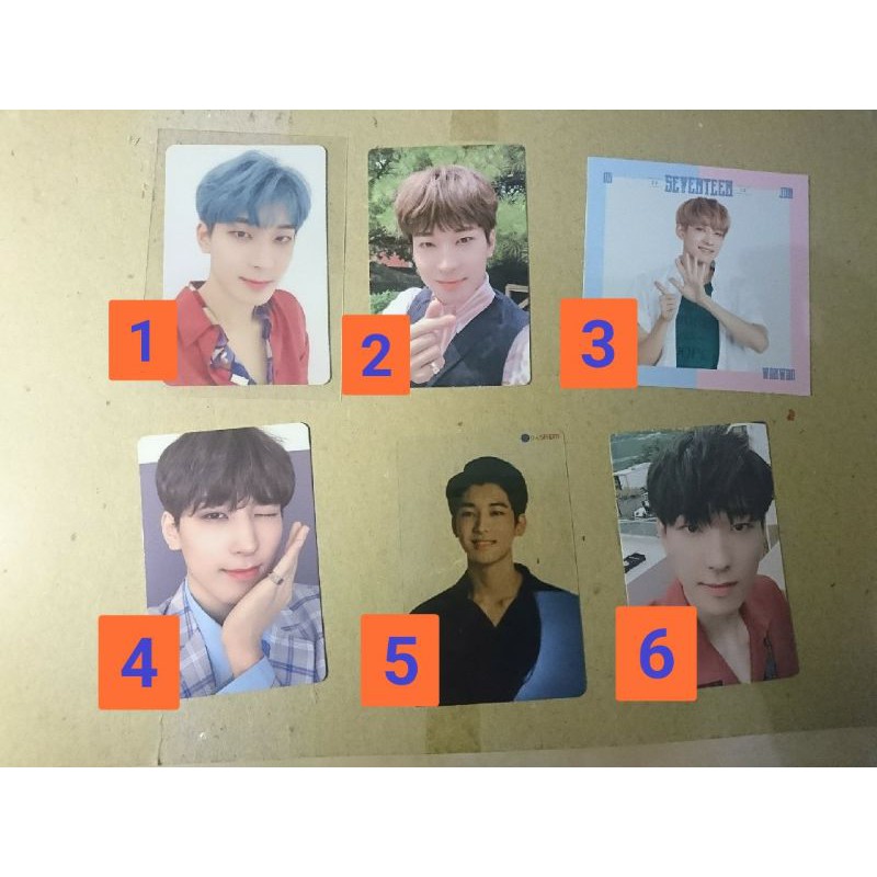 [READY] Seventeen Wonwoo Photocard