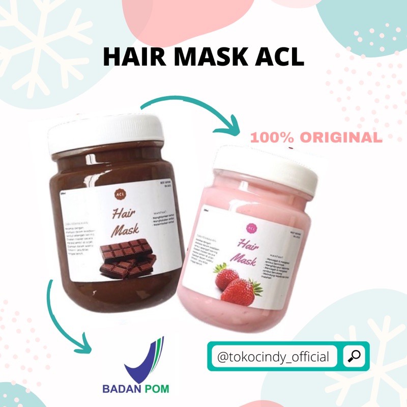 [BPOM] HAIR MASK ACL - 100% ORIGINAL