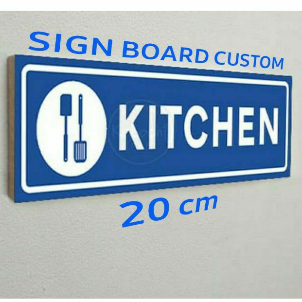 

CUSTOM SIGN BOARD papan penanda petuntuk panjang 20cm CUSTOM KASTEM