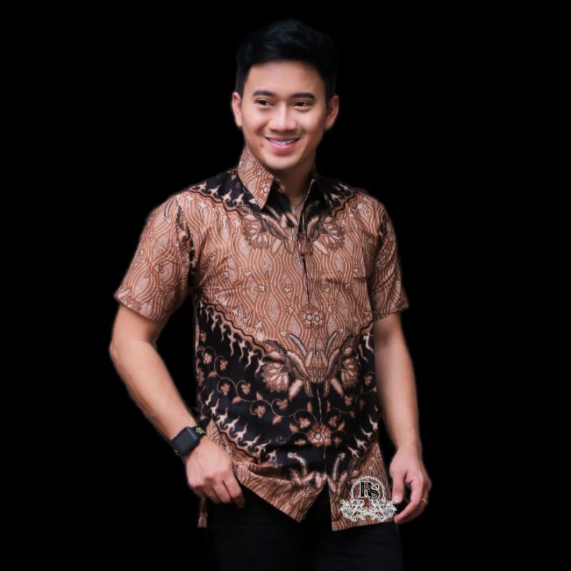 Kemeja batik pria lengan pendek reguler terlaris | Batik pria lengan pendek premium