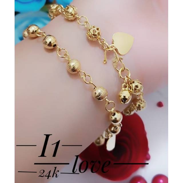 Gelang tangan xuping murah emas 24k