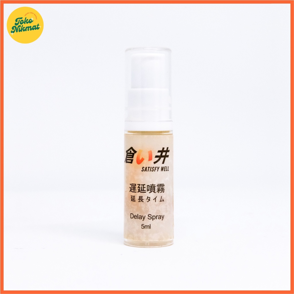 OLO Satisfy Well Delay Spray 5ML | Spray Kuat Tahan Lama - NKT60