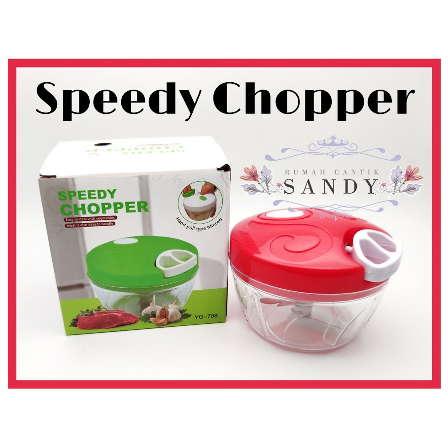 SPEEDY CHOPPER ~ BLENDER TARIK MANUAL ~ Alat Pemotong Buah dan Sayuran