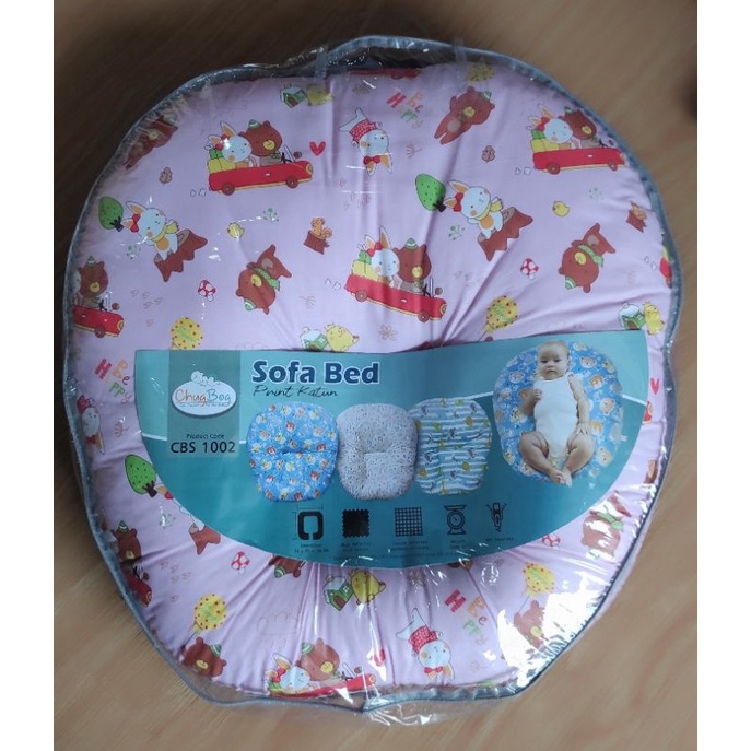 CHUGBOG CBS 1002 - SOFA BED BAYI PRINT ANIMAL - SOFA BAYI MURAH