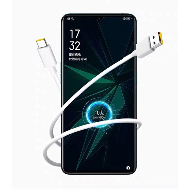 ORIGINAL KABEL DATA OPPO FIND X2 PRO 65W SUPER VOOC 2.0 FLASH CHARGE