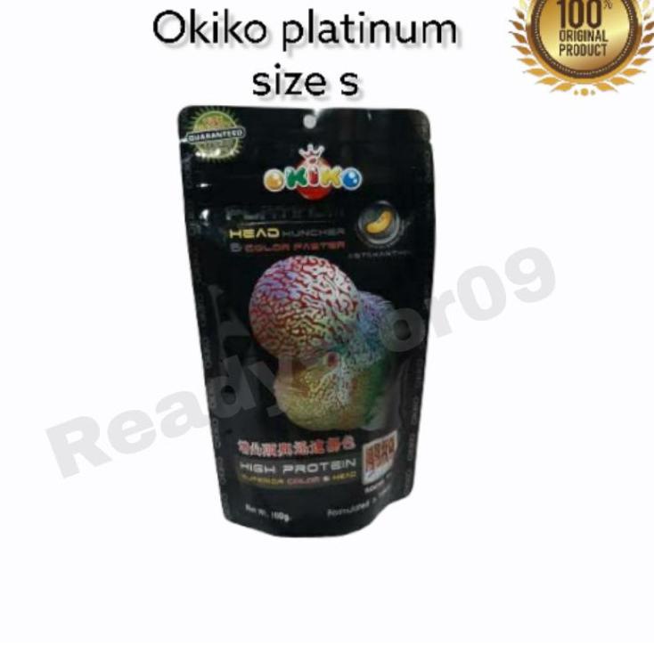 Berkualitas Okiko platinum Size S original Platinum head pelet louhan lohan