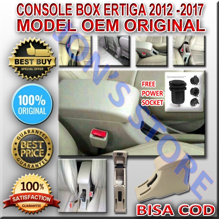 Console/Konsul Box Ertiga BONUS tempat CHARGER HP