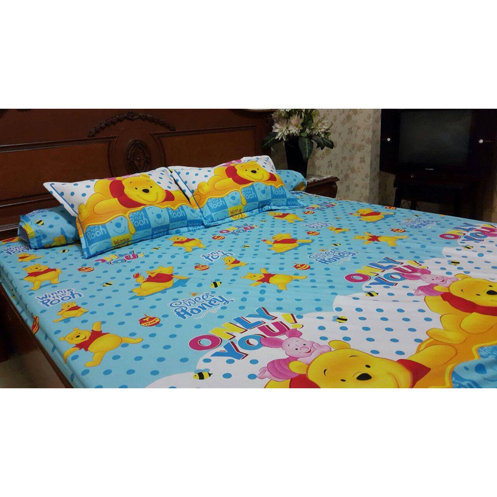 Sprei Motif Winnie The Pooh King