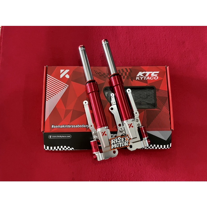 Shock Depan KTC Kytaco Nmax Merah