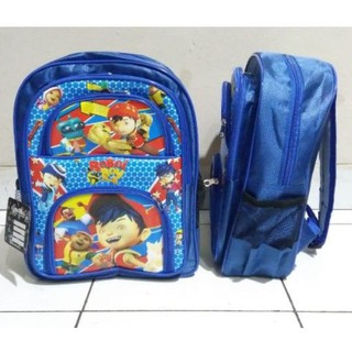  Tas  ransel anak  sekolah  TK  PAUD backpack printing karakter 