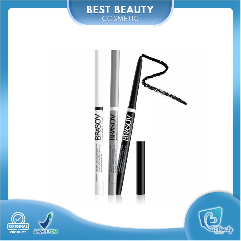★ BB ★ BRASOV Automatic Eye Liner Waterproof - Eyeliner Putar