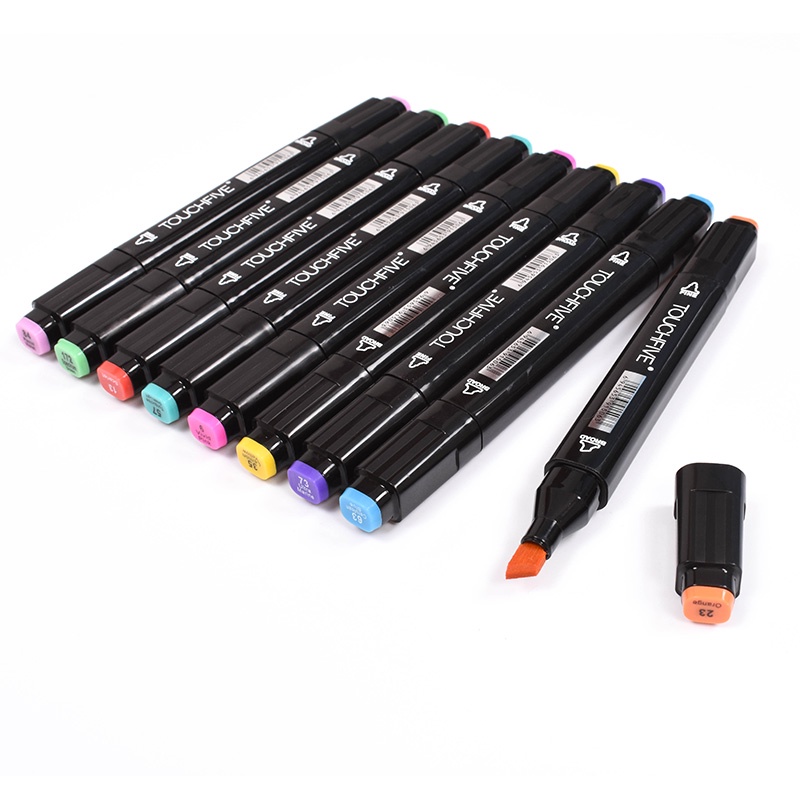 Spidol Dual Side Fine Art Marker 30 Color - Multi-Color