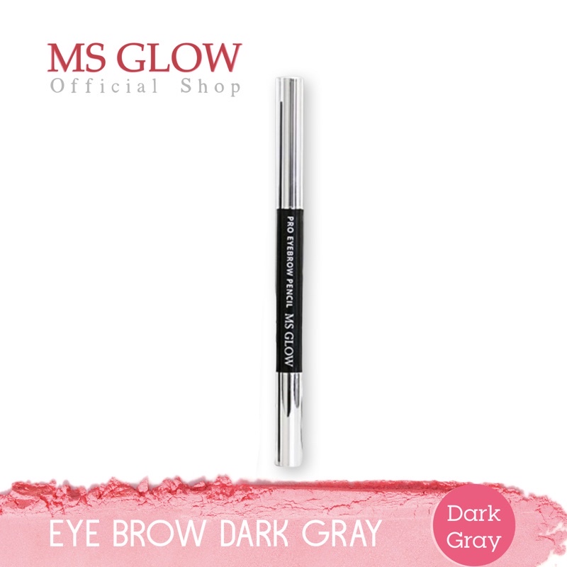 MS glow Eye make up Series-Eye brow dark gray