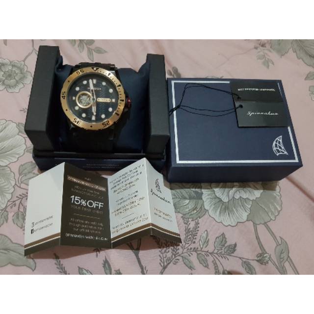 Spinnaker Overboard SP-5023-0F Black Gold