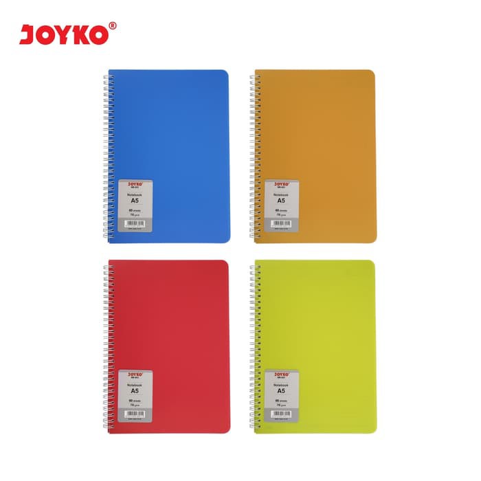 Notebook Diary Agenda Buku Catatan Bergaris Spiral Joyko NB-661 A5