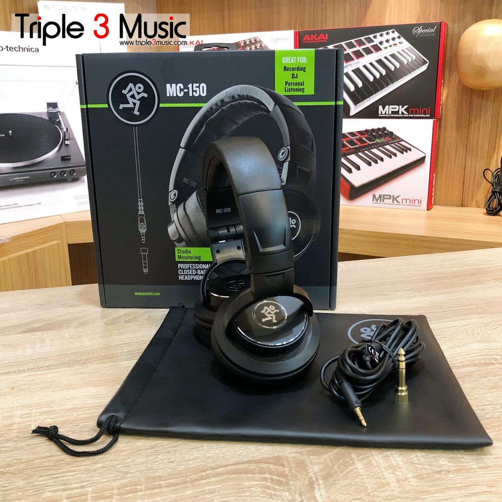 Mackie MC-150 MC150 Headphone studio home recording podcast monitor