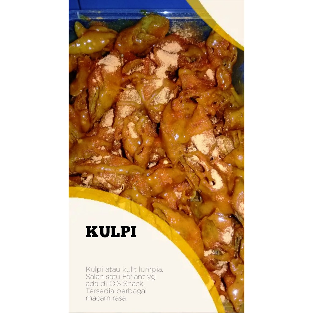 

O'S Snack Kulpi [Kulit Lumpia] Murah BOX