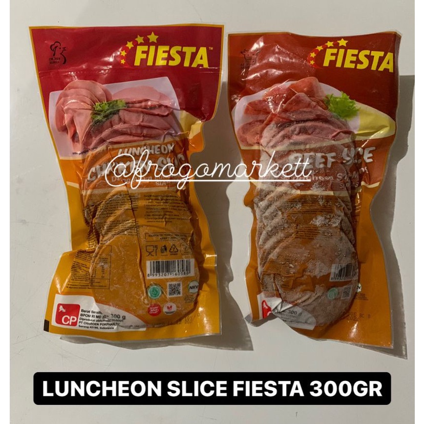 Luncheon Slice Fiesta Daging Slice 300gr