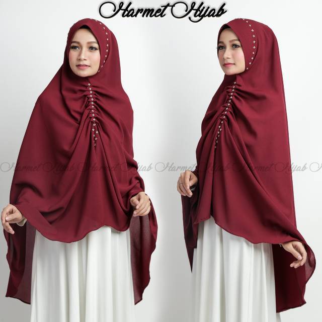 Khimar Shafira Softpad Antem Swaroski